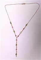 Collar Soprana Mujer in Oro amarillo Tormalina CLGTO CRAVATTINO